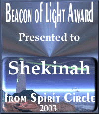 Beacon of Light Award from Spirit Circle