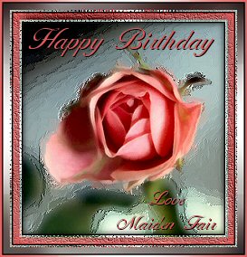 Happy Birthday from Maiden Fair - Thank you!
