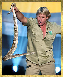 Steve with a snake