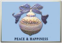 Peace and Happiness Card