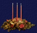 Candles in Wreath