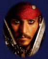 Johnny Depp as Captain Jack Sparrow - Pirates of the Caribbean Image