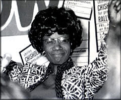 Shirley Chisholm in 1972