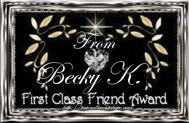 First Class Friend Award Image